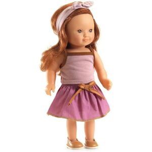 Boneca Djeco Violeta em Pé - 32cm, Cabelos Vermelhos Longos Boneca Djeco Violeta em Pé - 32cm, Cabelos Vermelhos Longos