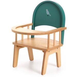 Chaise à manger en bois pour poupée - Collection Pomea Chaise à manger en bois pour poupée - Collection Pomea