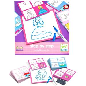 Kit de dibujo Djeco Eduludo - Paso a paso - Set artístico educativo para niños Kit de dibujo Djeco Eduludo - Paso a paso - Set artístico educativo para niños