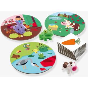 DJECO Petite Association Jouet Éducatif - Jeu de Mémoire sur les Habitats DJECO Petite Association Jouet Éducatif - Jeu de Mémoire sur les Habitats