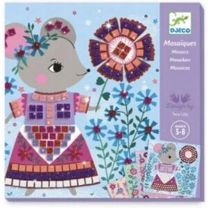 Djeco Buntes Tier-Mosaikkunst-Set - Lernspiel für Kinder Djeco Buntes Tier-Mosaikkunst-Set - Lernspiel für Kinder