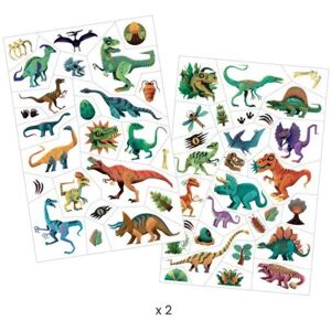 Tatuagens de Dinossauro Djeco - Arte Temporária para Crianças Tatuagens de Dinossauro Djeco - Arte Temporária para Crianças