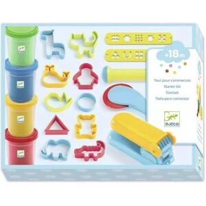 Djeco Introduction to Dough Set - 21 Tools - Play Dough - Starter Kit - Unisex Djeco Introduction to Dough Set - 21 Tools - Play Dough - Starter Kit - Unisex