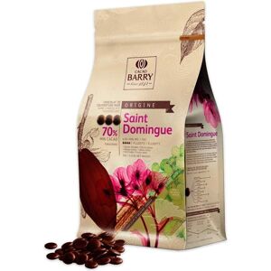 Cacao Barry Saint Domingue 70% Cacao Chocolat - Moulage & Enrobage - Publicité Cacao Barry Saint Domingue 70% Cacao Chocolat - Moulage & Enrobage - Publicité