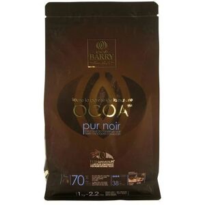 Cacao Barry 610125 Pistoles de Chocolat - Noir, 70% Cacao, 1kg - Publicité Cacao Barry 610125 Pistoles de Chocolat - Noir, 70% Cacao, 1kg - Publicité
