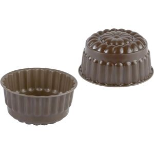 Gobel Modèle 224610 Gris métallisé - Moule à bavarois - Publicité Gobel Modèle 224610 Gris métallisé - Moule à bavarois - Publicité