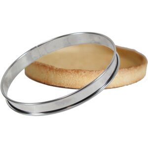 Gobel Anneau à Tarte en Inox - Bords Roulés - 100mm - Publicité Gobel Anneau à Tarte en Inox - Bords Roulés - 100mm - Publicité