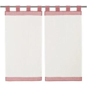 LINDER Modello 0230/6/90162/453 - Tende in garza di cotone, confezione da 2, 70x160 cm LINDER Modello 0230/6/90162/453 - Tende in garza di cotone, confezione da 2, 70x160 cm