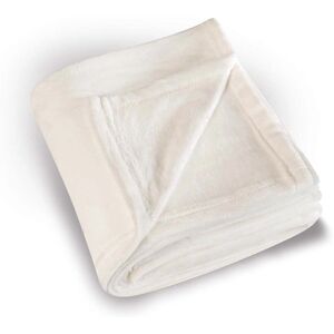 Homemaison Fleece Cover 130 x 180 cm - Blanc - Publicité Homemaison Fleece Cover 130 x 180 cm - Blanc - Publicité