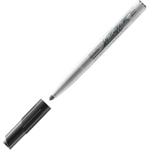 Marcador de quadro branco BIC - Ponta arredondada, Tinta à base de álcool, Preto, Pacote com 12 Marcador de quadro branco BIC - Ponta arredondada, Tinta à base de álcool, Preto, Pacote com 12