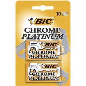 BIC Chrome Platinum Razor - Double Edge Safety - Pack of 10 BIC Chrome Platinum Razor - Double Edge Safety - Pack of 10
