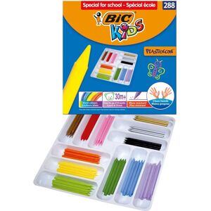 Bic Kids Plastidecor Crayons Assortis - 288 Pièces - Publicité Bic Kids Plastidecor Crayons Assortis - 288 Pièces - Publicité