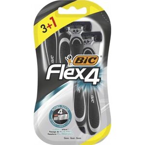 Bic Flex4 4-lehden parranajokone - Pakkaus 3 Bic Flex4 4-lehden parranajokone - Pakkaus 3