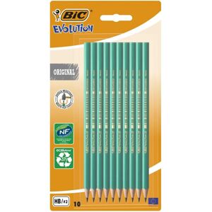 BIC Evolution 2HB Pack of 10 Pencils - Pencils BIC Evolution 2HB Pack of 10 Pencils - Pencils