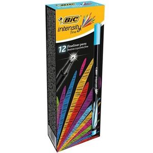 BIC Intensity Pointe Fine Turquoise - Stylo Feutre - 12 pièces BIC Intensity Pointe Fine Turquoise - Stylo Feutre - 12 pièces