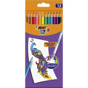 Crayons de Couleur Effaçables Bic 987868 - Enfants 5+ Crayons de Couleur Effaçables Bic 987868 - Enfants 5+