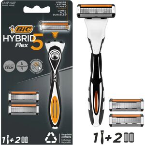 Kit Rasoio BIC Hybrid 5 Flex - Manico & 5 Lamette Kit Rasoio BIC Hybrid 5 Flex - Manico & 5 Lamette