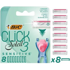 Recarregáveis de Barbeador BIC Click 3 Soleil Sensitive Recarregáveis de Barbeador BIC Click 3 Soleil Sensitive