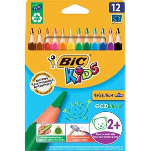 BIC Kids Evolution Triangular Multicolour Pencils - Colored Pencils BIC Kids Evolution Triangular Multicolour Pencils - Colored Pencils