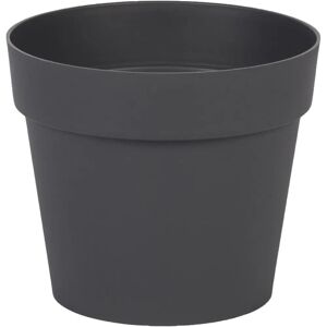 Eda Plastiques Toscane 13x11.6cm Anthraciet Plant Pot - Plant Type Eda Plastiques Toscane 13x11.6cm Anthraciet Plant Pot - Plant Type