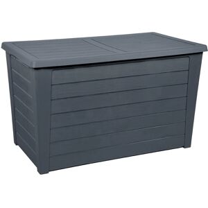 Coffre de rangement EDA Baya - 250L - Gris - Rangement pour jardin - Publicité Coffre de rangement EDA Baya - 250L - Gris - Rangement pour jardin - Publicité