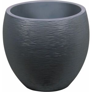 Doniczka EDA Graphit Okrągła z Plastiku Szara - Ø50cm Doniczka EDA Graphit Okrągła z Plastiku Szara - Ø50cm