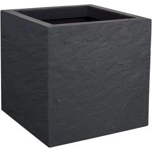 Pot de Jardin Carré Volcania'UP - 21L - Anthracite - Publicité Pot de Jardin Carré Volcania'UP - 21L - Anthracite - Publicité