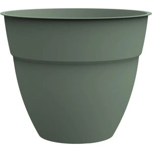Eda Green Plant Pot - 41cm Circular Modern - Plastic Eda Green Plant Pot - 41cm Circular Modern - Plastic