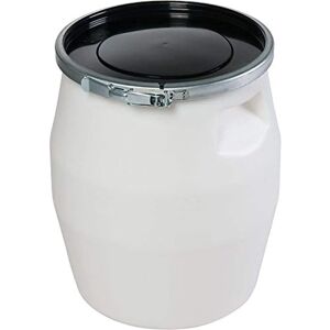 GILAC Fût alimentaire 30 L - Blanc - Cylindrique - Publicité GILAC Fût alimentaire 30 L - Blanc - Cylindrique - Publicité