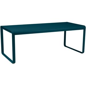 Fermob Bellevie Rektangulært Bord - Blå - Aluminium - 196x90cm Fermob Bellevie Rektangulært Bord - Blå - Aluminium - 196x90cm