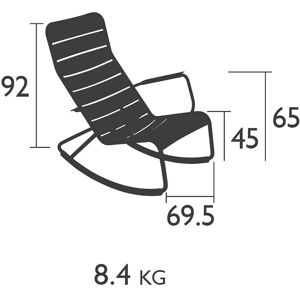 Fermob Luxembourg Hengekøye Stol Sitron Sorbet - Hengekøye stol Fermob Luxembourg Hengekøye Stol Sitron Sorbet - Hengekøye stol