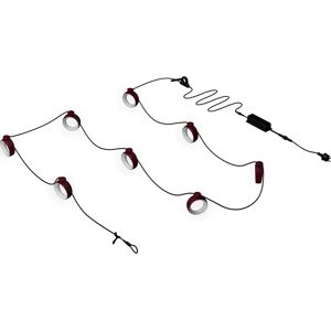 Fermob HOOPIK Guirlande LED - Extérieur, Cerise noire, 12m - Publicité Fermob HOOPIK Guirlande LED - Extérieur, Cerise noire, 12m - Publicité