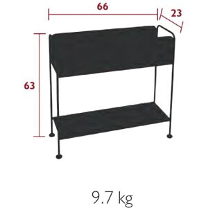 Fermob Picolino - Allsidig metallplanter og hylle Fermob Picolino - Allsidig metallplanter og hylle