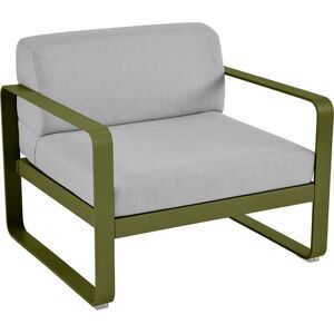 Fauteuil Lounge Fermob Bellevie - Pesto Vert - Extérieur - Publicité Fauteuil Lounge Fermob Bellevie - Pesto Vert - Extérieur - Publicité