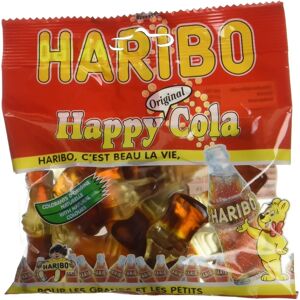 Sac de bonbons Haribo cola - Sirop de glucose, Anniversaire - Publicité Sac de bonbons Haribo cola - Sirop de glucose, Anniversaire - Publicité