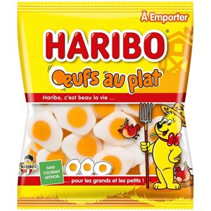 Haribo Fried Eggs Candy - Sour Egg-shaped Sweets Haribo Fried Eggs Candy - Sour Egg-shaped Sweets