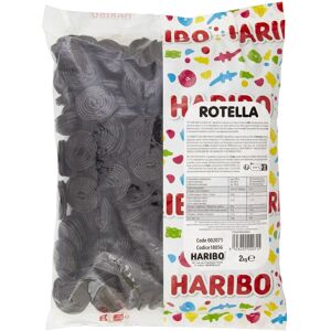 Haribo Rotelle di Liquirizia - Liquorice Wheels - 2kg Gummy Candy Haribo Rotelle di Liquirizia - Liquorice Wheels - 2kg Gummy Candy