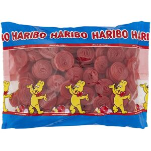 Disques de Réglisse Rouges Haribo 2kg - Saveur Fraise Authentique - Publicité Disques de Réglisse Rouges Haribo 2kg - Saveur Fraise Authentique - Publicité