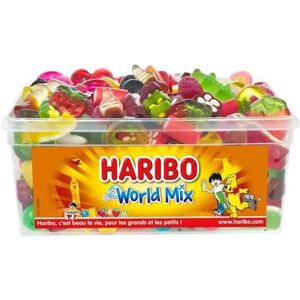 Haribo Mix du Monde - Assortiment de Bonbons Fruités - 900g - Publicité Haribo Mix du Monde - Assortiment de Bonbons Fruités - 900g - Publicité