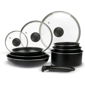 Sitram Aluminium Cookware Set 10 Pieces - Cookware Set Sitram Aluminium Cookware Set 10 Pieces - Cookware Set