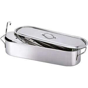 Cuiseur à poisson Beka - 50 cm Inox - Couvercle & Grille Cuiseur à poisson Beka - 50 cm Inox - Couvercle & Grille