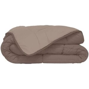 Duvet Poyet Motte - Microfibre Beige/Marron 200g/m² - 240x260 cm - Publicité Duvet Poyet Motte - Microfibre Beige/Marron 200g/m² - 240x260 cm - Publicité