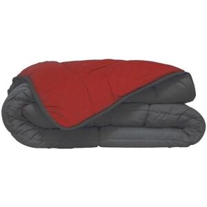 Duvet Poyet Motte - Microfibre Réversible 220x240cm - Rouge Gris - Duvet - Publicité Duvet Poyet Motte - Microfibre Réversible 220x240cm - Rouge Gris - Duvet - Publicité