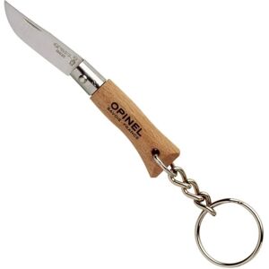 OPINEL No 2 Non Lock Knife - 3.5cm Stainless Steel - Brown OPINEL No 2 Non Lock Knife - 3.5cm Stainless Steel - Brown