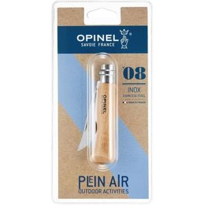 Opinel N°08 Taschenmesser - Edelstahl, Buchenholz, Sicherheitssperre Opinel N°08 Taschenmesser - Edelstahl, Buchenholz, Sicherheitssperre