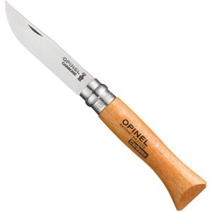 Coltello Opinel N°06 in Acciaio al Carbonio con Blocco di Sicurezza - Design Classico Francese Coltello Opinel N°06 in Acciaio al Carbonio con Blocco di Sicurezza - Design Classico Francese