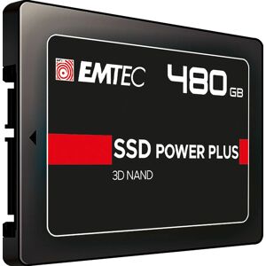 Emtec X150 Power Plus 480 GB SSD - SSD, 2.5" SATA III, Black Emtec X150 Power Plus 480 GB SSD - SSD, 2.5" SATA III, Black