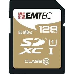 Scheda di memoria Emtec 128 GB Gold SDXC Classe 10 - SDHC UHS-I Scheda di memoria Emtec 128 GB Gold SDXC Classe 10 - SDHC UHS-I