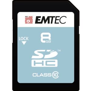 Emtec Classique 8 Go MicroSDHC - Carte mémoire Emtec Classique 8 Go MicroSDHC - Carte mémoire