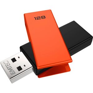Emtec C350 Brick 128GB USB Flash Drive - Narancssárga Emtec C350 Brick 128GB USB Flash Drive - Narancssárga